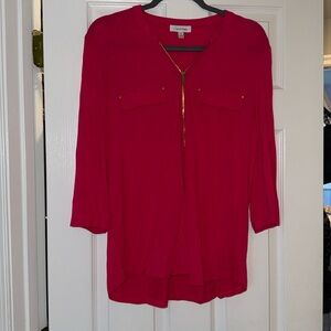 Hot pink Calvin Klein top